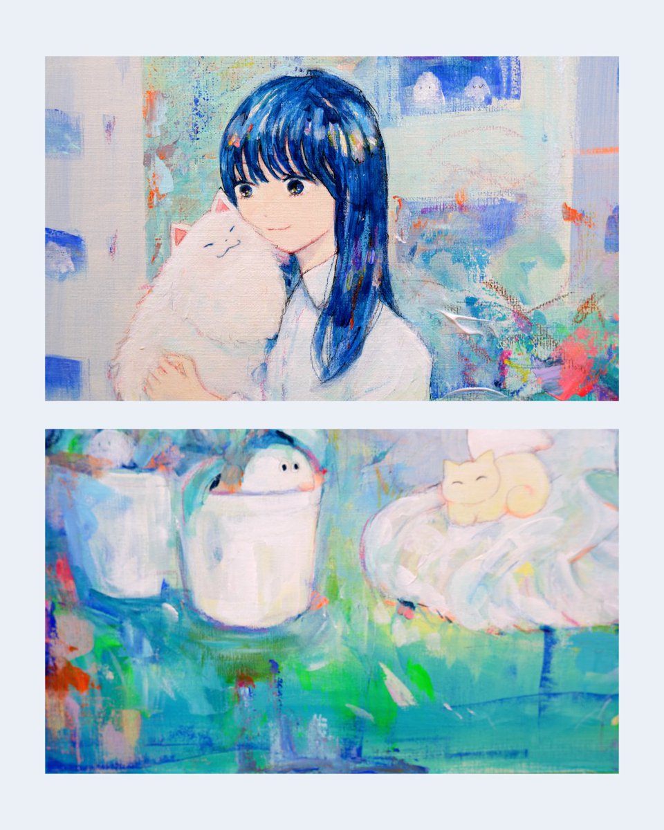 aokawa_waka's tweet photo. #ARTdecoration
4時間ほどのライブドローイング🎨 https://t.co/FLXfAQ5Eup