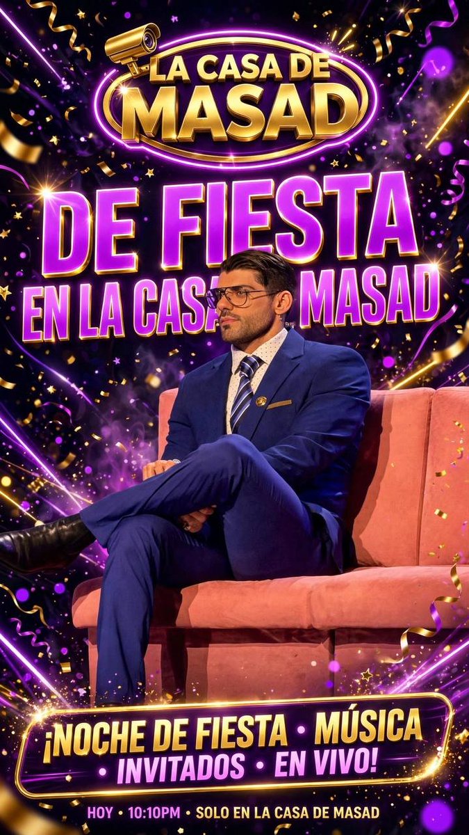 karin2924's tweet photo. A bailar DE FIESTA EN LA CASA DE MASAD #masadaltamimi https://t.co/7BwIAB2U0W