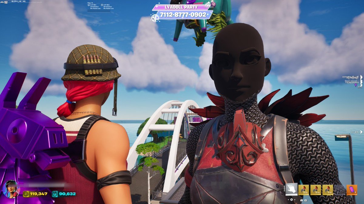 ssc16918148's tweet photo. 何このバグ笑笑
 #フォートナイト  #フォトナ  #Fortnite https://t.co/gFUPrWQy7P