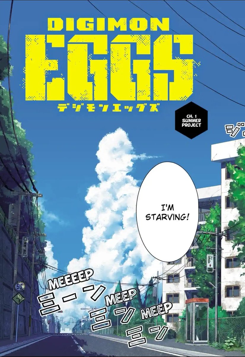 jNelajus's tweet photo. #DigimonEggs 1
Great first chapter. Darker toned and that first fight was really cool. Izumo and his sister literally living in poverty adds some insane realism and I can't wait to see other new Digimon https://t.co/bpEXB6B0F8