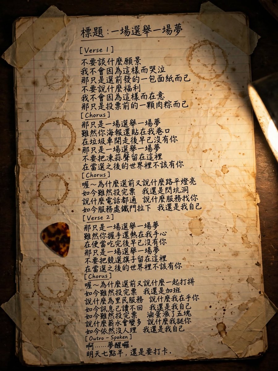 SunArch's tweet photo. #MetaAI #畫面生成
心血來潮，改編一下歌詞，三種版本，喜歡哪一版呢？ https://t.co/5OFabBmnaJ