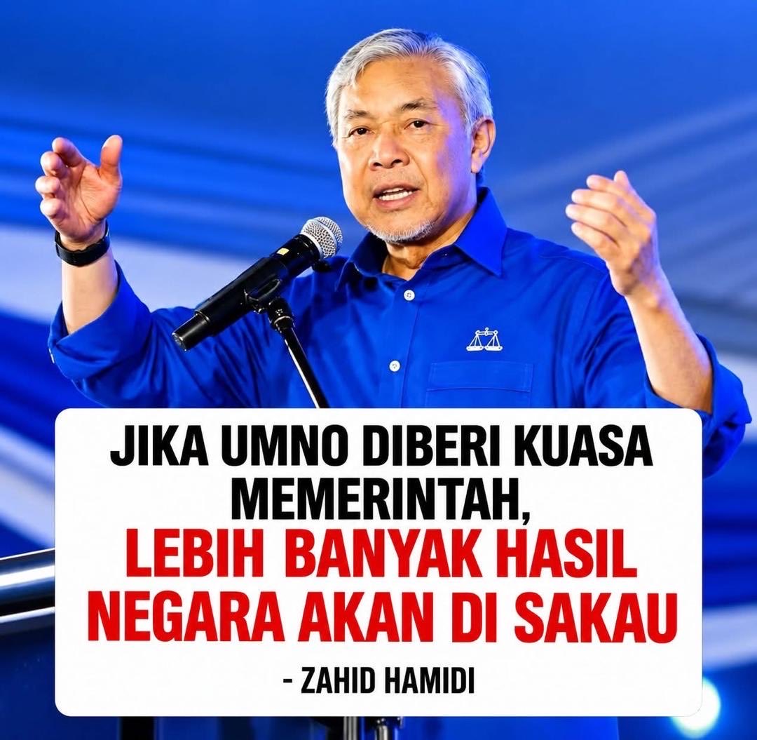 RickyTHY's tweet photo. @DrZahidHamidi https://t.co/DwAYx0900p