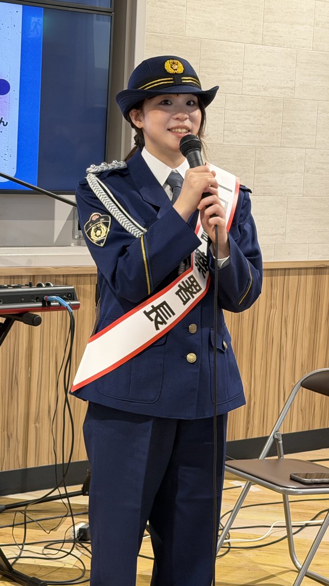 904Pisuke's tweet photo. 1日浦安警察署長👮🚨莉緒香ちゃんお疲れ様でした♡ #kandari https://t.co/gBPvHyE94N