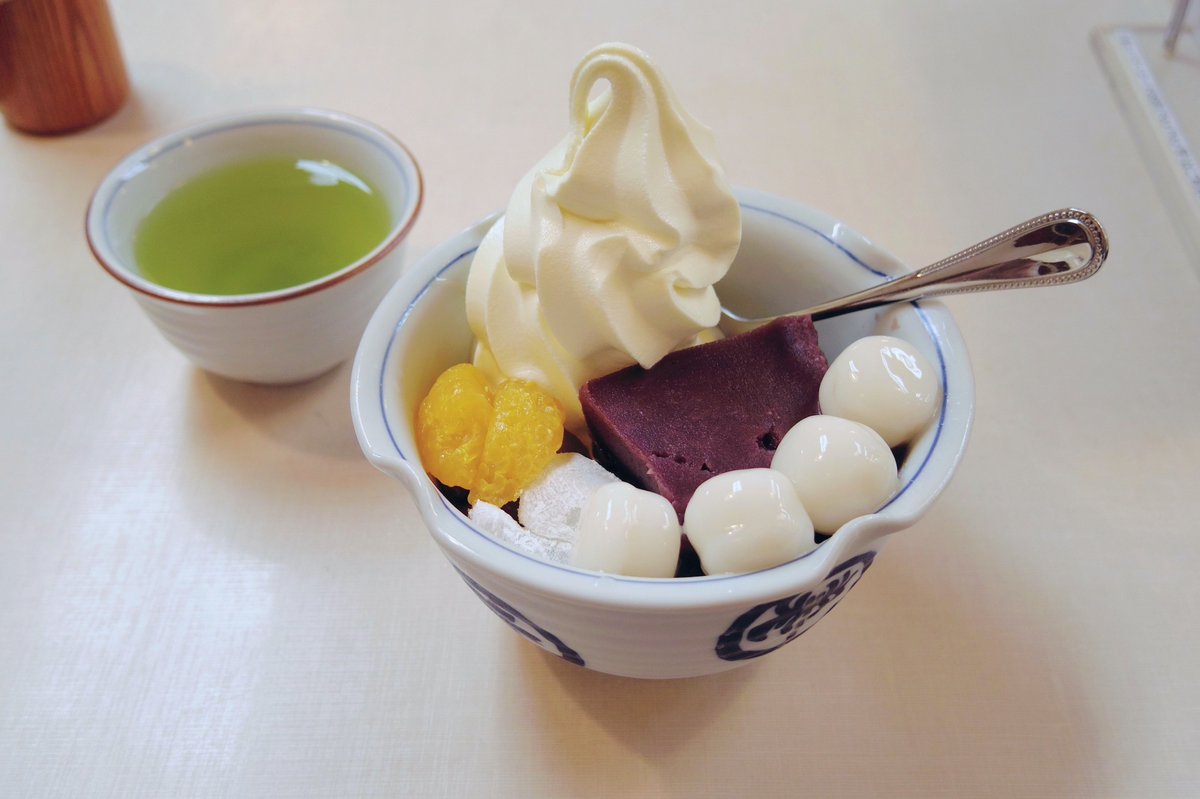 atten_B's tweet photo. やっっっと、みはしさん行けた！
あんみつ美味しすぎ😋✨️ https://t.co/q2lzPJfWFk