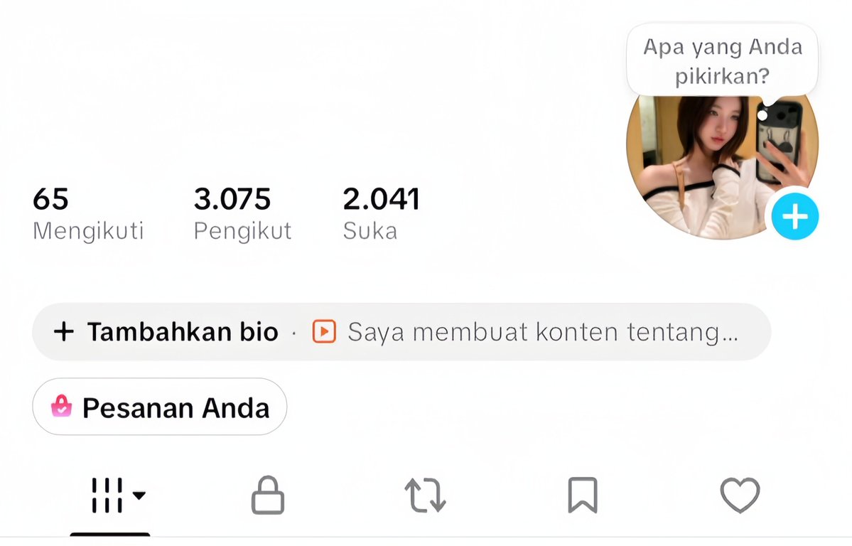 cumfbu's tweet photo. Wts acc tiktok
Harga 💵 : 145k

▷ F hasil fyp &amp; mutualan 
▷ Live 3 fitur
(came, game, studio)
▷ View rame
▷ Affiliate/kerkun (belum diajukan)
▷ Bisa tempel link di bio 
▷ Gaada pelanggaran
▷ All data aman

t. wtb akun jual ready tt #ZonaBA #zonauang uo https://t.co/rE1C5Wgk9s