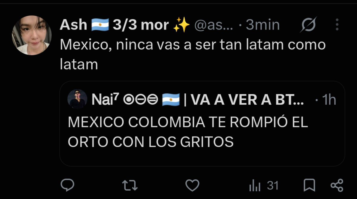 BTSXF1_7's tweet photo. A pero la que nos metemos en todo nosotras, pobres de ustedes 🥺 https://t.co/SYTXJToOnV