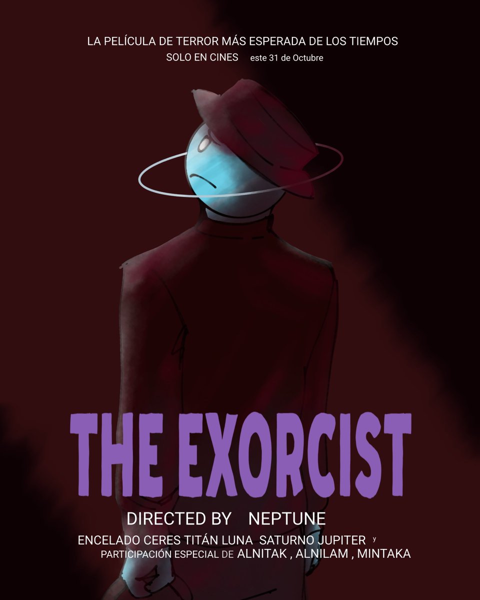 Ghemi_Boss's tweet photo. Hoy tocoʻ "Cine" , Urano en el "Exorcista". #solarballs #solarballsuranus
#Visualtober https://t.co/C9fkxnCAYq