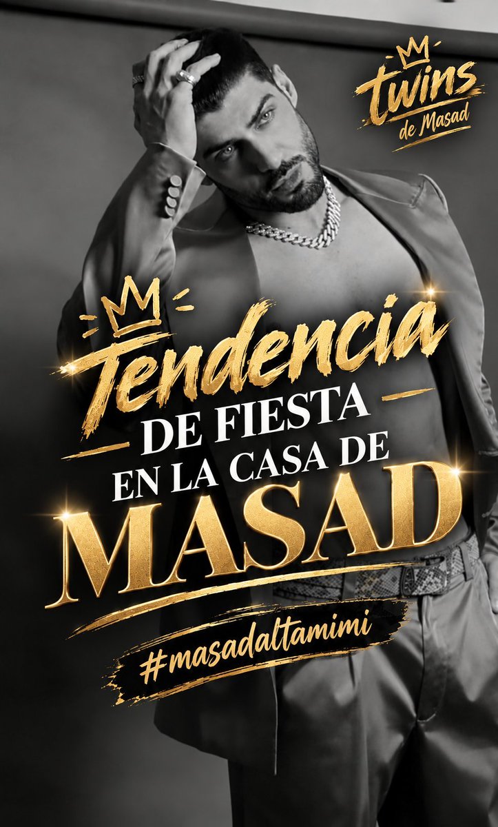 karin2924's tweet photo. A disfrutar DE FIESTA EN LA CASA DE MASAD #masadaltamimi https://t.co/VHVLhjkTt4