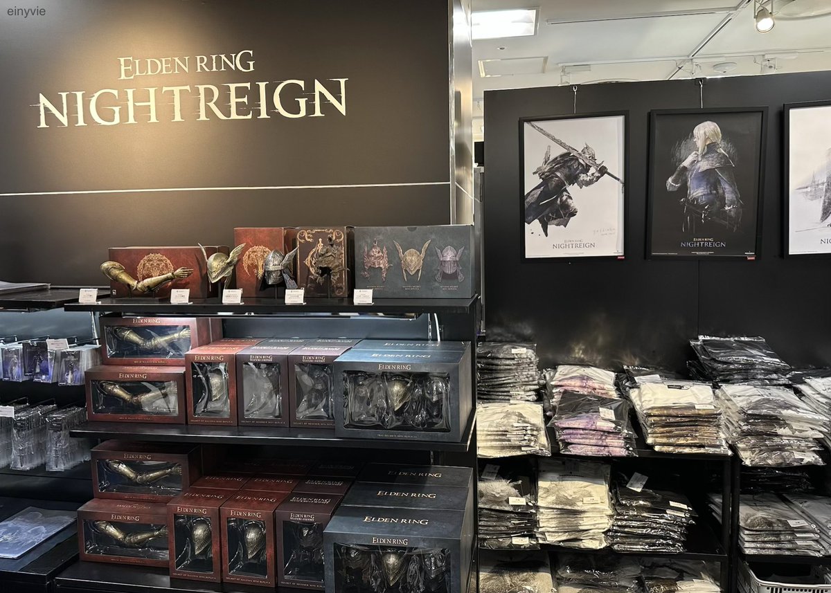 einyvie's tweet photo. visited the nightreign pop-up store https://t.co/Y8Nmo9hrnM