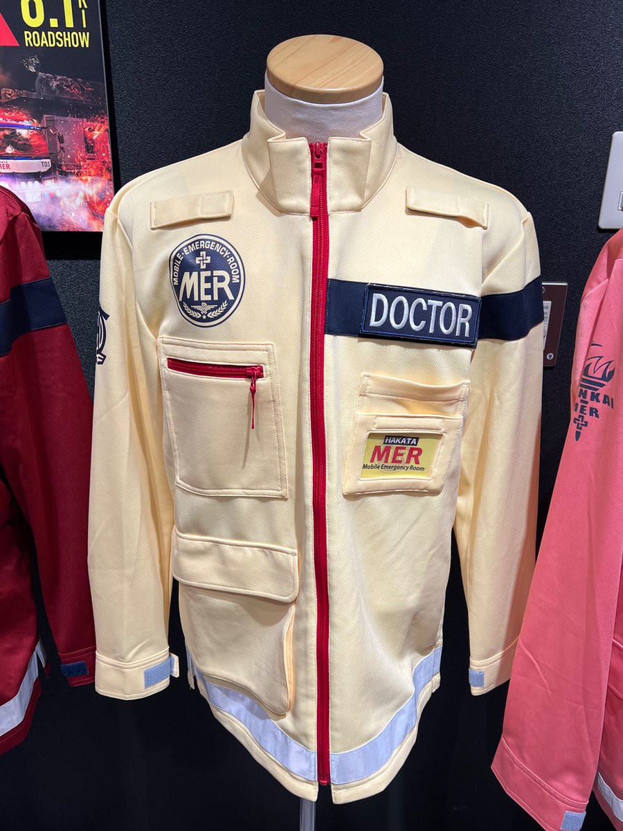 grx5s10's tweet photo. @tokyo_mer_popup いろいろな色の衣装について個別に確認をしてきました。

#MER
#東京MER https://t.co/Qdsxy72WER