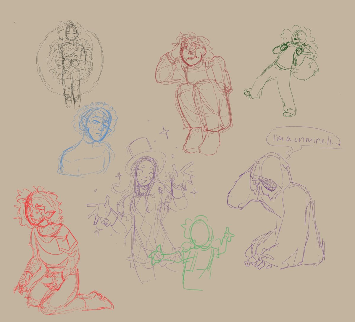 G0ld3n_F1sh's tweet photo. I forgot to post session doodles whoopsies 
There’s not a lot cause I played lots of game pigeon battle ship, darts, 8ball, and cup pong https://t.co/dyxNry54m8