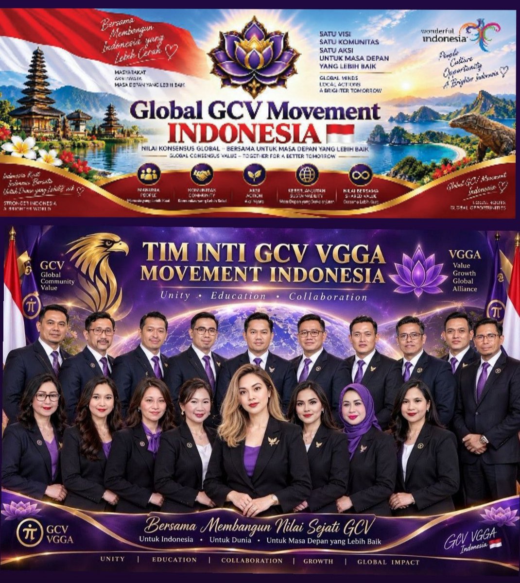 dorisyincpa's tweet photo. PROGRESS REPORT — GLOBAL GCV MOVEMENT INDONESIA 

Submitted by: Nonce Fenty Padja / Nonny Padja 
Eagle Woman of NTT — Indonesia 
Founder, GCV VGGA Movement Indonesia
Vice Chair — Regulatory Compliance & Audit Committee
Core Team, Global GCV Movement

To:

- Ms. Doris Yin — Founder & Chairperson, Global GCV Movement

Warmest Greetings,

With deepest gratitude and pride, I hereby present the progress report of the Pi & GCV ecosystem development in Indonesia under the leadership of our Founder & Chairperson, Ms. Doris Yin. 

PROGRESS & ACHIEVEMENT SUMMARY

1. Four Years of Steadfast Journey

Over 4 years walking alongside Ms. Doris Yin, Indonesia has witnessed extraordinary growth in building the real Pi and GCV ecosystem. Every step we have taken with loyalty, and every milestone achieved stands as a testament to the dedication of all our true pioneers. 

2. Registered Merchants on Map of Pi

- Total merchants registered on Map of Pi: more than 7,000

- All fully support and uphold GCV barter values with wholehearted commitment. 
3. Active Ecosystem & P2P Transactions

- Active merchants: ± 3,000 small merchants conducting daily P2P transactions

- Transaction pattern:
​
- Small needs → full Pi at GCV agreed value
​
- Larger needs → 50% Pi at GCV value + 50% Fiat
​
- This balanced approach ensures mutual benefit for both pioneers and merchants, enabling our community to remain strong and active to this day. 
4. GCV Blockchain Transaction Data Record

Tabel

Period Recorded GCV Transactions
2022 – February 2025 4,201,637 data records
March 2025 – September 2026 3,101,543 data records and still growing
Our merchants faithfully continue P2P exchanges using Pi valued at GCV, creating a real and permanent footprint on the blockchain. 

5. Spreading Light & Truth

- Ms. Lien Marlina SE — Deputy Commander, GCV Army Global / Chief Ambassador, GCV VGGA West Java

Shares Ms. Doris Yin’s teachings, embraces small merchants across Bekasi region, and builds genuine GCV value on the blockchain.
6. Uniting Our Pioneers & Merchants

- Mr. Yohanes Helebak — Ecosystem Ambassador / Vice Chair, GCV VGGA Indonesia

Disseminates Ms. Doris Yin’s vision across all groups and social media, unites our pioneers, and organizes gatherings that strengthen our bond. 
7. Guardians of Education & True Value

- Ms. Bil Z. A. J — Education Ambassador / Chief Secretary / Investor

Spreads Ms. Doris Yin’s educational messages, deepens community understanding, and upholds the true essence of GCV. 
8. Amplifying Truth Across Platforms

- Mr. Sulhaeri Malik — Director of Audit, VGGA

Faithfully reposts and shares every message from Ms. Doris Yin and core leadership across all social channels without rest.
9. Keepers of Wisdom

- Mr. Tri Laksono — Advisory Director, Core Team

Expands the reach of Ms. Doris Yin’s educational articles and core team guidance to every corner of the digital world. 

OUR SPIRIT — ONE HEART, ONE GOAL

We are blessed with an extraordinary core team of GCV VGGA Indonesia — loyal, resilient, and tireless. We spread knowledge, sincerity, and the spirit of P2P. We stand hand in hand — one vision, one mission, one destiny: success together with Pi & GCV under Ms. Doris Yin’s leadership!

I remind our community always:

The ecosystem is our lifeblood. Pi Network is our true partner — technology alone is not enough; a living ecosystem is what sustains us! Let us work hand in hand with the Core Team, building bridges of trust and reality. 

To all pioneers across Indonesia and the world:

- Keep sharing Ms. Doris Yin’s wisdom everywhere

- Understand true GCV value so we may never be misled or exploited

- United we stand, divided we fall — hold fast to one another! 

GCV VGGA MOVEMENT INDONESIA — CORE TEAM STRUCTURE
Tabel

Name Position

Mr. I Gede Dewa Arta Tanaya Chief Ambassador — NTB Region
Mr. Ratono Director of Promotion & Social Media
Ms. Maria M. Vera Hadir Deputy Director of Promotion & Social Media
Ms. Jusmaniar Assistant Director of Promotion / Education Ambassador — Padang, West Sumatra
Ms. Elvira Deputy Ecosystem Lead / Chief Ambassador — Padang, West Sumatra
Mr. Kristoforus Raul Movement Oversight Director
Mr. Iskandar Deputy Movement Oversight Director
Mr. Dedi Kurniawan Commander, GCV Warriors
Mr. Dedi Rasidi Deputy Commander, GCV Warriors
Mr. Haryanto Assistant Commander, GCV Warriors
Ms. Wita Anggelia Sari Assistant General Secretary / Ambassador
Ms. Marlieni Promotion Ambassador — Padang, West Sumatra

CLOSING & SOLEMN VOW
Under the guidance of Ms. Doris Yin, we shall not retreat. Our path leads forward, our hands remain clasped in unity, our hearts beat as one — toward shared prosperity through Pi and GCV for Indonesia and the world! 
"When storms arise, the eagle does not bow — it soars higher!" 

This report is submitted in all sincerity and accountability.

Respectfully submitted,

Nonce Fenty Padja (Nonny Padja)

Eagle Woman of NTT