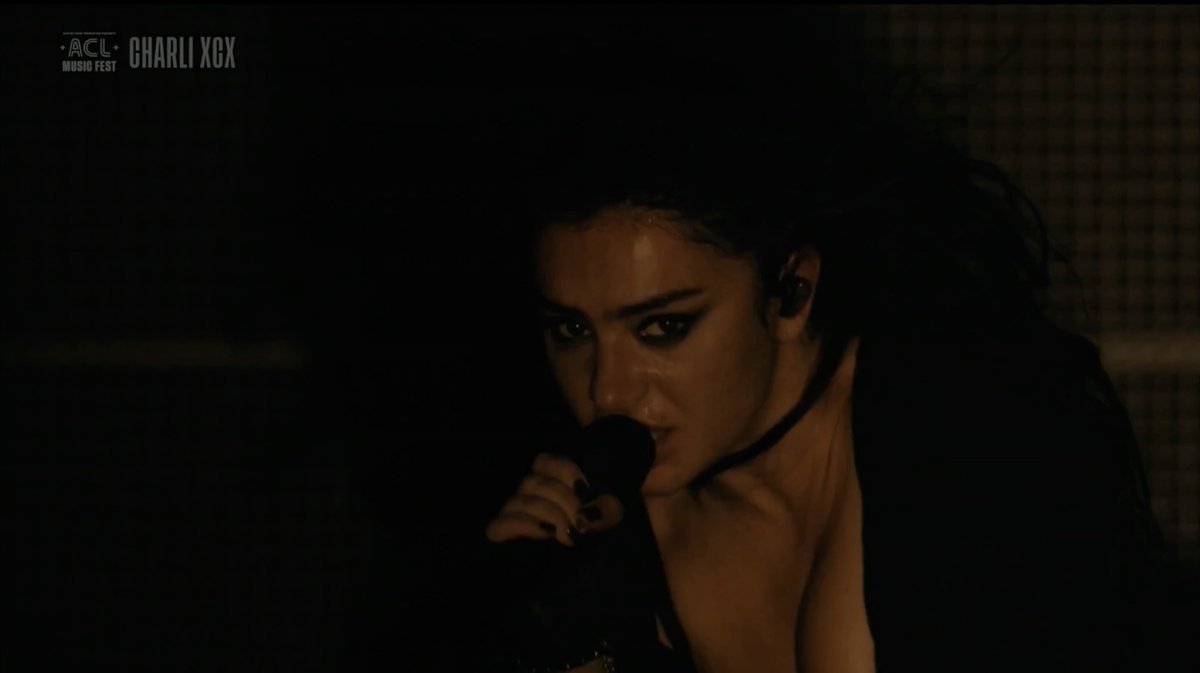 charliyuri's tweet photo. sweaty charli xcx save me https://t.co/9XSyM5D8V7