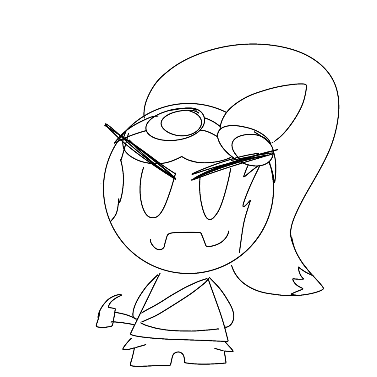 animation_walf's tweet photo. Everyone say hi to Penny
She's an oc I made for my brother's comic series 

#Tinkatuff #Pokémon https://t.co/MqZlr8Bne6
