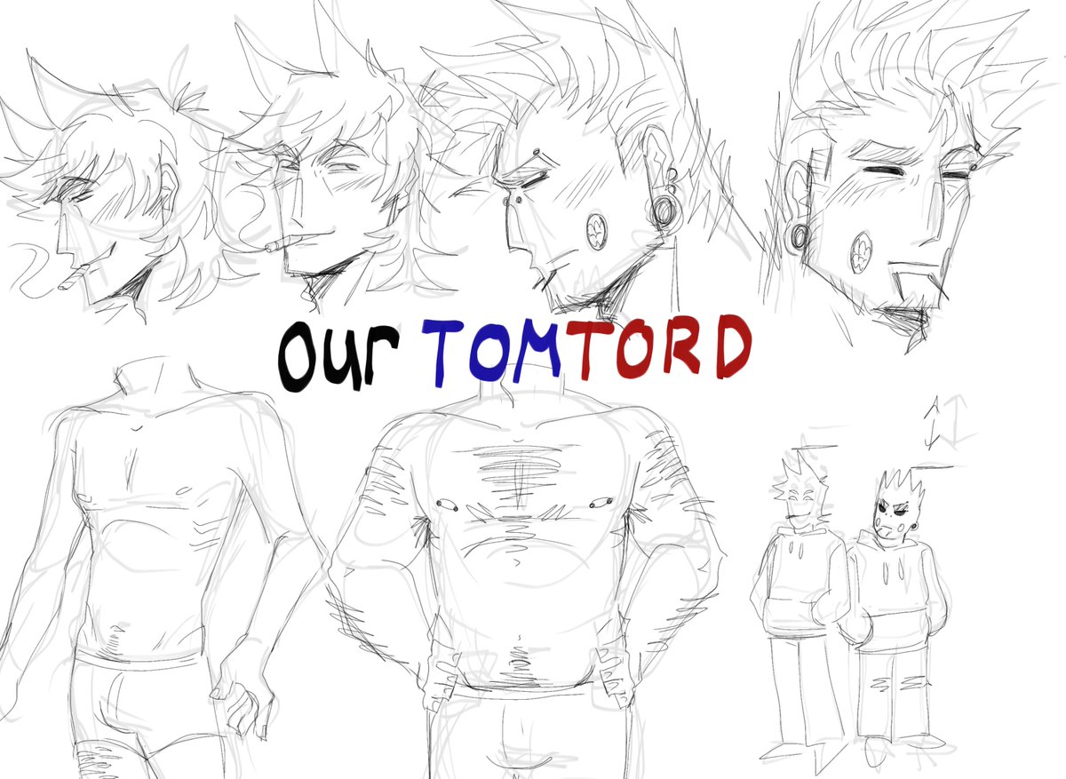 vibroCig's tweet photo. 💤 also quick presentation or something
🫝 we are still thinking about tord's tattoo 
#tomtord #eddsworld https://t.co/b65WRkZ300