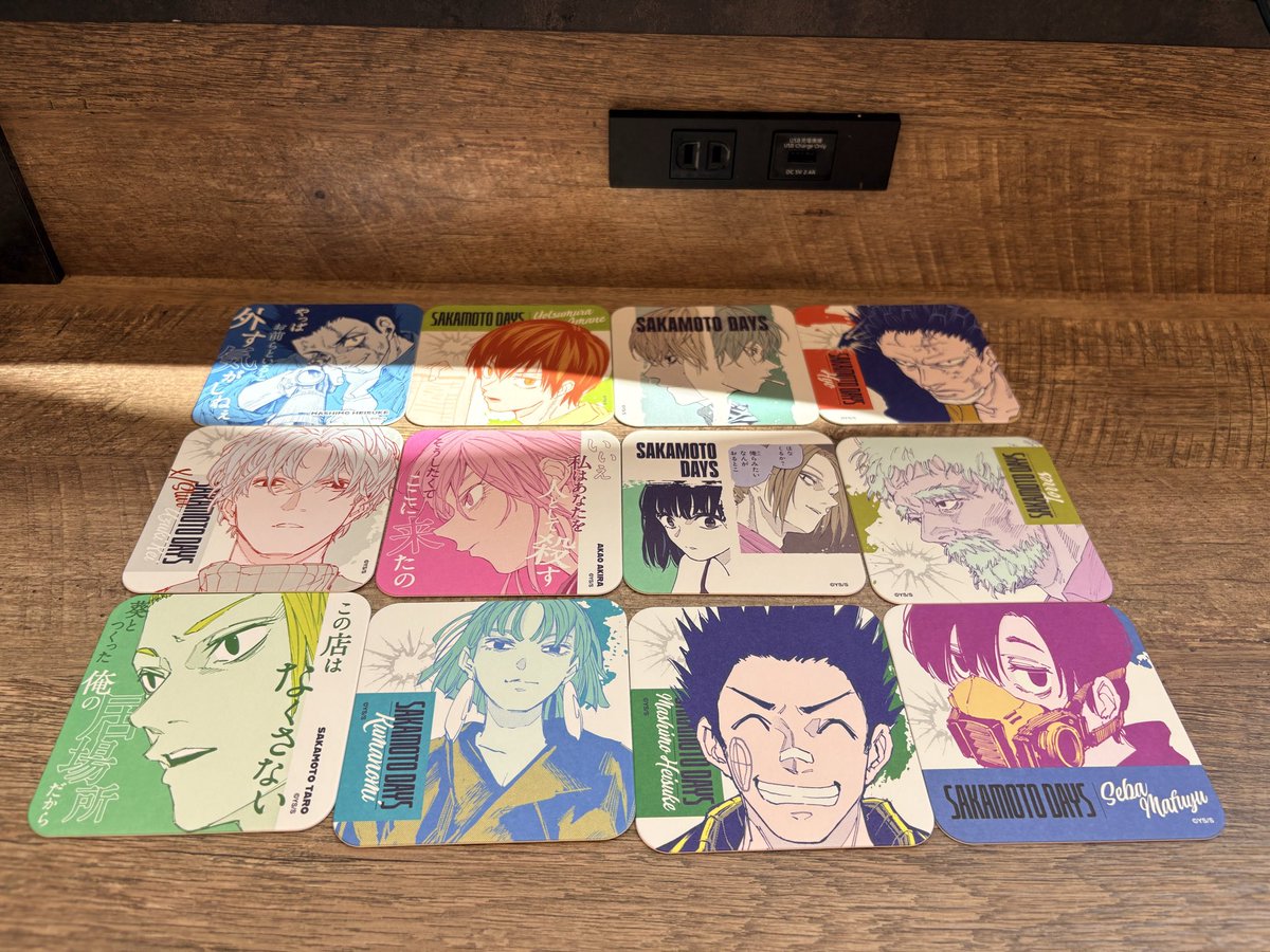 mmxx_____'s tweet photo. [交換]サカモトデイズ展　SAKAMOTO DAYS展　サカデイ展　アートコースター アトコ

譲￤画像参照

求￤南雲/シン

本日名古屋会場付近手渡し可能。お気軽にお声掛けお願いします🌷 https://t.co/EhUL5tOh0r