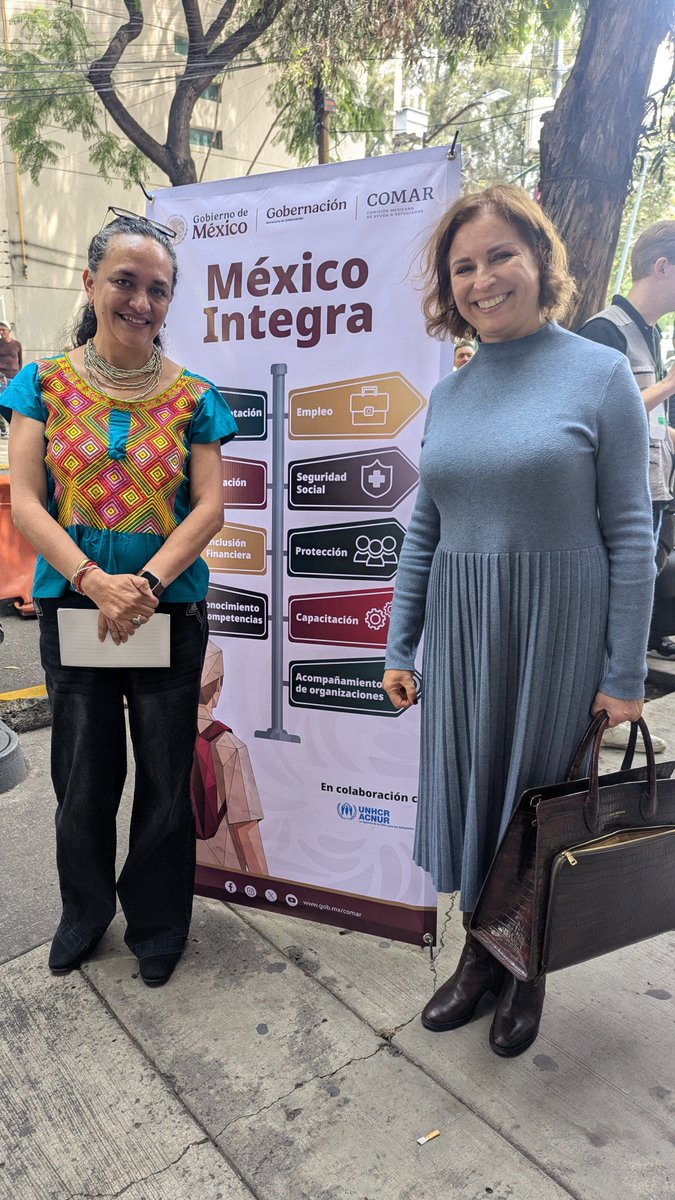 comar_sg's tweet photo. La #COMAR, en colaboración con @AcnurMexico se realizó el 1er evento de integración de la iniciativa #MexicoIntegra dirigido a las personas solicitantes del reconocimiento de la condición de refugiado. 🙌✨
@SEGOB_mx @arturomedinap
@xade_mm @chiaraUNHCR https://t.co/uKIYNTkERH
