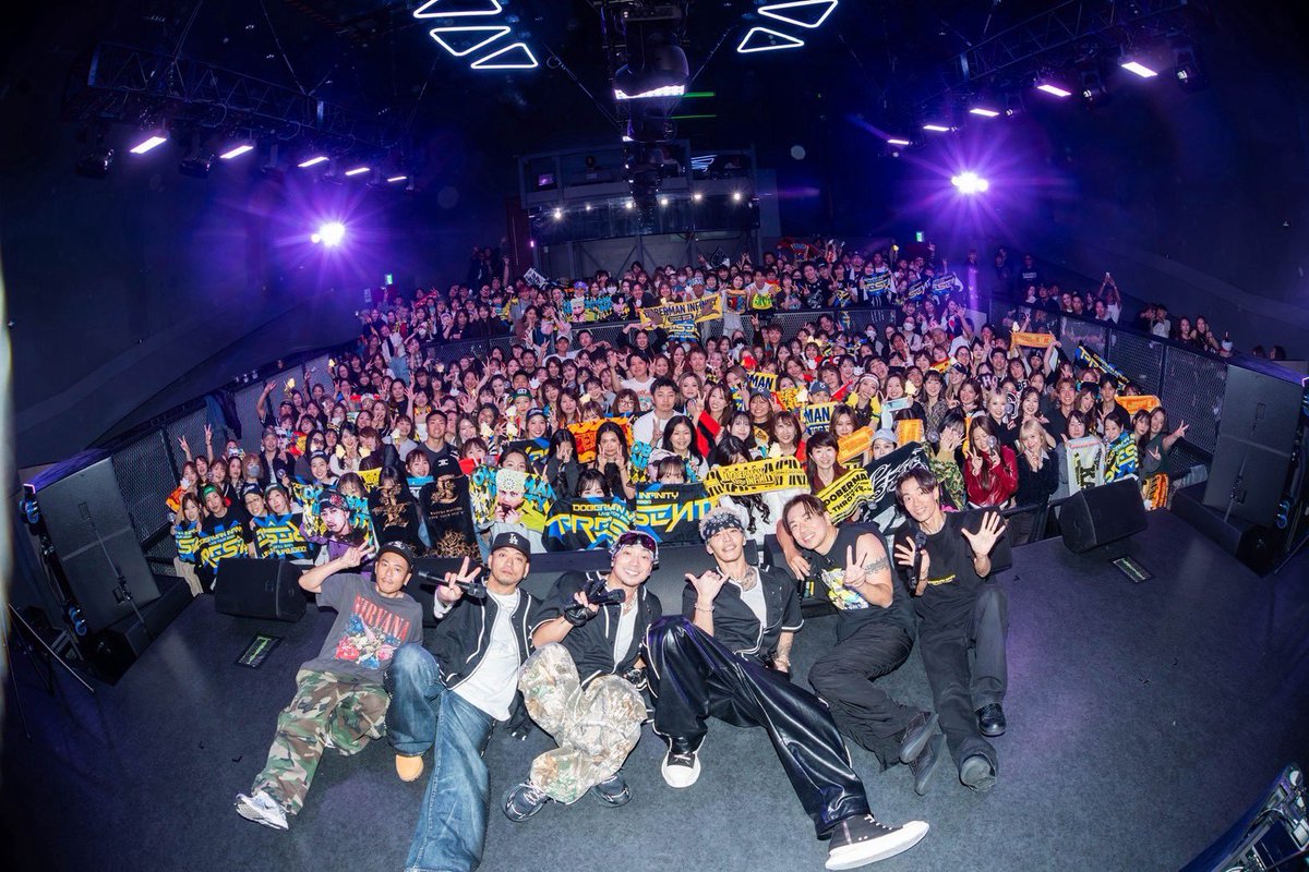 DOBER_OFFICIAL's tweet photo. #𝑫𝑶𝑩𝑬���𝑴𝑨𝑵𝑰𝑵𝑭𝑰𝑵𝑰𝑻𝒀

10/2(金)北海道・SYNC north
『DOBERMAN INFINITY SYNC LIVE!!』

D6と素敵な時間を過ごせました❤️‍🔥

Thank you!! https://t.co/y782AMeXUb