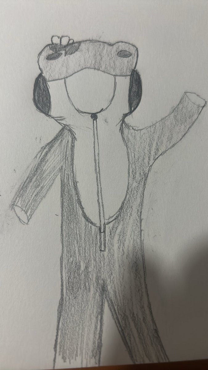 TheSandKing13's tweet photo. #VTOBER DAY 2 MASCOT ONSIE 
The Froglodyte #ribbart https://t.co/ZclMotOclX