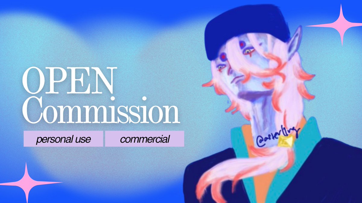 asterl1ng's tweet photo. [RTs and Likes are very appreciated ♡] 
۶۟ৎ OPEN COMMISSIONS ۶۟ৎ  

Hii everyone!! I’m opening my first commission!! 
I’m accepting both local &amp; international clients
  
DM me if you’re interested! 
⤷ Pricelist + TOS below ↓ 
#artidn #OpenCommission #ArtCommission https://t.co/2ltyz5OU5Y
