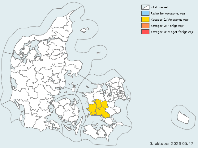 DMI warnt vor dichtem Reifnebel in Dänemark