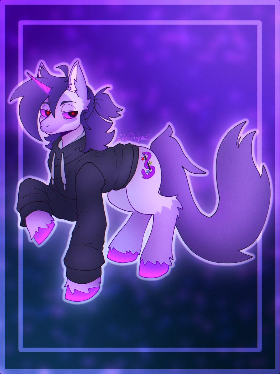EdriDigiart's tweet photo. Mi hermana me dibujó como una unicornio de MLP, y ahora me he ponificado, nyejejeje
Resulta que podía hacer ponis de MLP y no lo sabía 👀
Está es mi primera práctica, en serio...
¿Debería dibujar su versión pony Nekomata?
#drawing #mlp #fanart #unicorn #artwork #digitalart #art https://t.co/MWSqQuO1x0