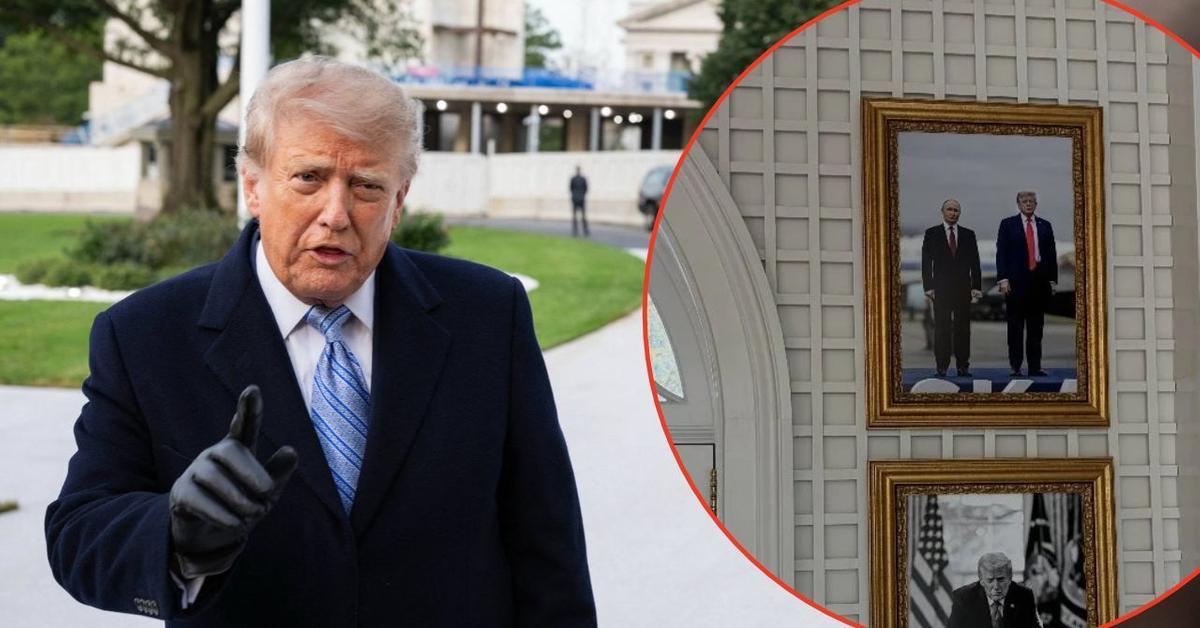 radar_online's tweet photo. President Donald Trump was accused of a sympathetic opinion toward communist-country leaders, especially due to his decor choices. https://t.co/uhrsCbl599 https://t.co/E99LeUIaJw