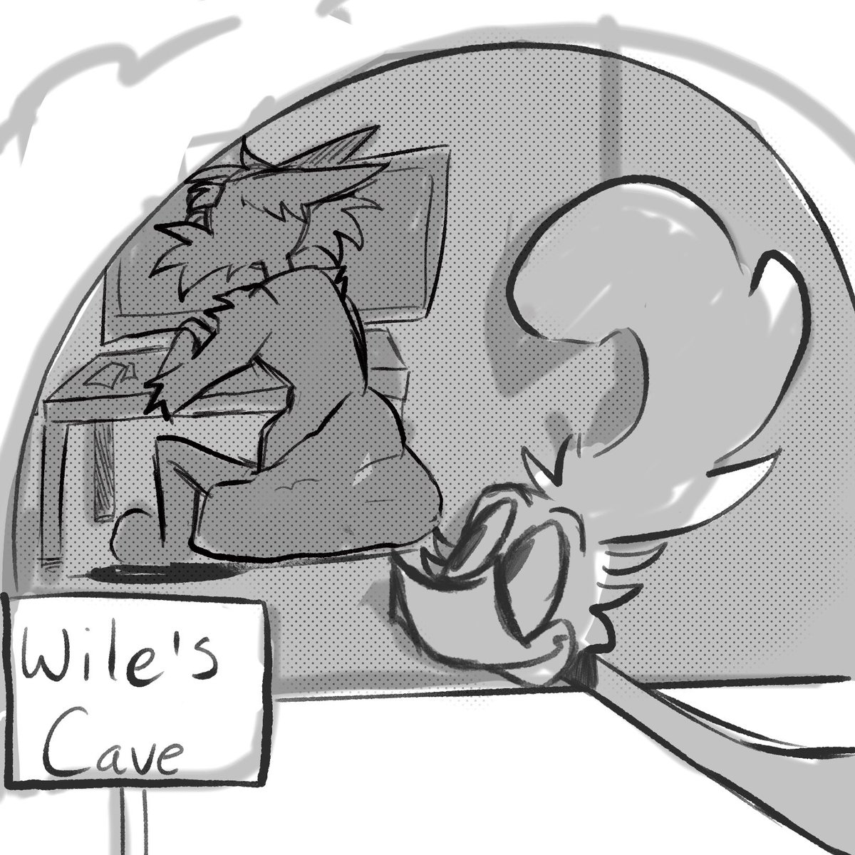 QuixoticImp's tweet photo. 1/3 

Roadie wants Wile’s attention :)

∘₊✧─── ୨୧ ───✧₊∘

#wileecoyote #roadrunner #coyotevsacme #wileroad #wileecoyotexroadrunner https://t.co/tHcnd0civA