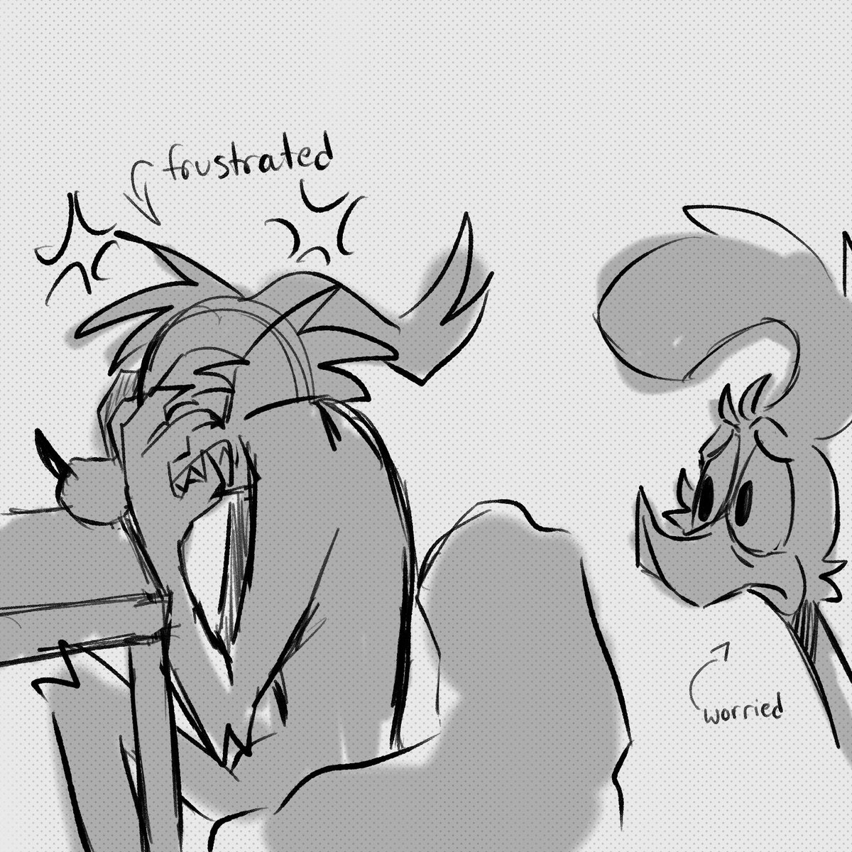QuixoticImp's tweet photo. 1/3 

Roadie wants Wile’s attention :)

∘₊✧─── ୨୧ ───✧₊∘

#wileecoyote #roadrunner #coyotevsacme #wileroad #wileecoyotexroadrunner https://t.co/tHcnd0civA