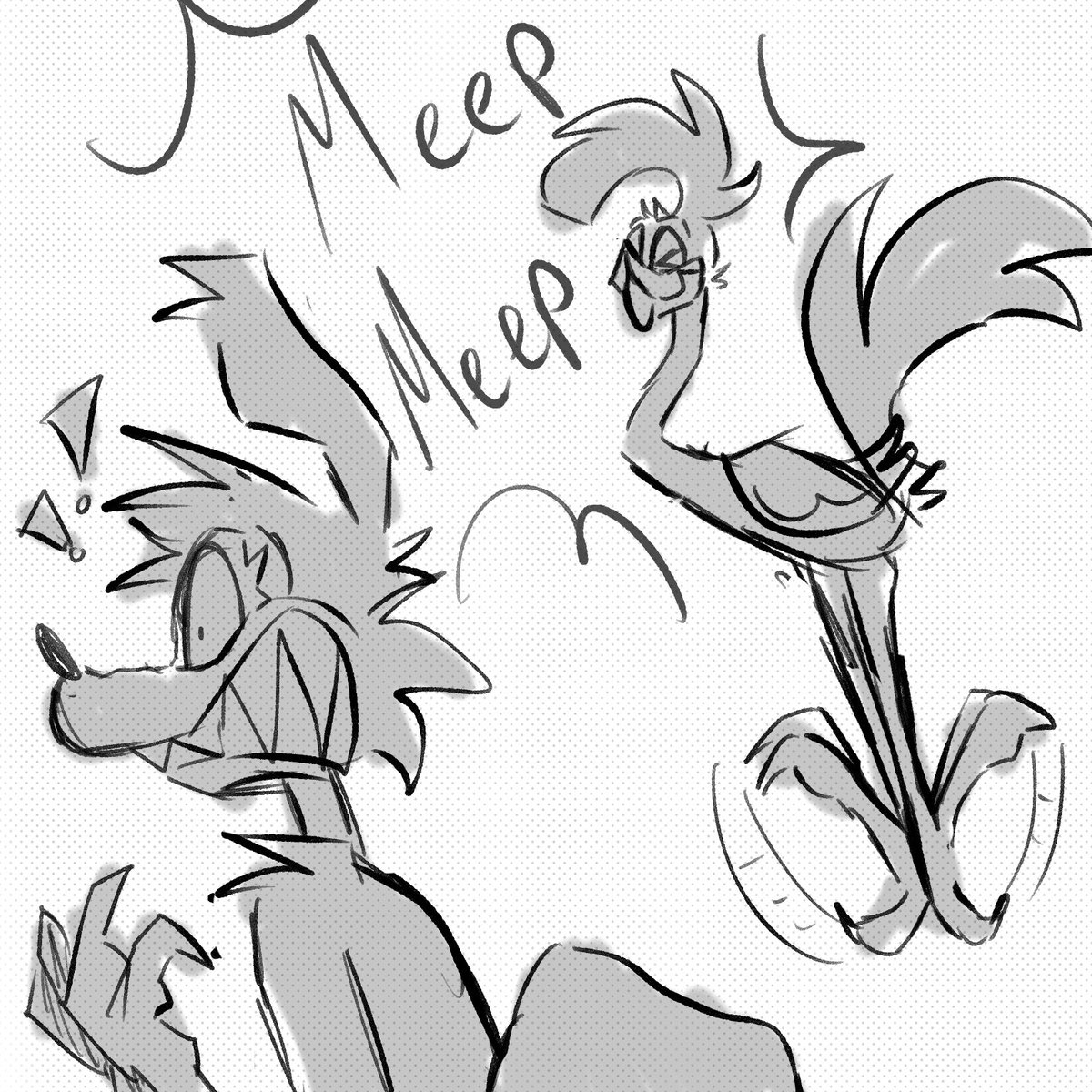 QuixoticImp's tweet photo. 1/3 

Roadie wants Wile’s attention :)

∘₊✧─── ୨୧ ───✧₊∘

#wileecoyote #roadrunner #coyotevsacme #wileroad #wileecoyotexroadrunner https://t.co/tHcnd0civA