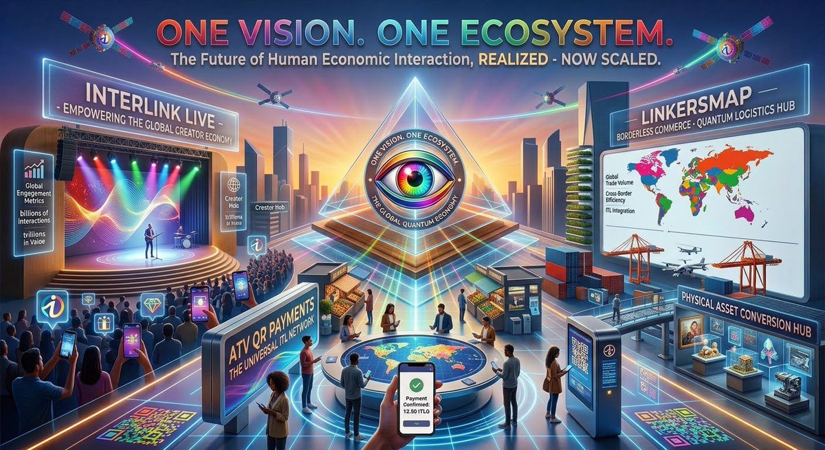 saqibqaiser3's tweet photo. InterLink brings creators, payments, commerce, and global connectivity together. 🚀
Building a smarter digital economy for everyone.
#InterLink #ITL https://t.co/KocpKWmmOt