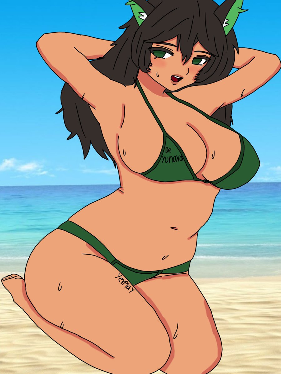 Yerplay1641's tweet photo. Día soleado 🌅
@tsuyomivt #playa #fanart #dibujo #Vtuber #tsuyomivt https://t.co/fw4aVbXI6X