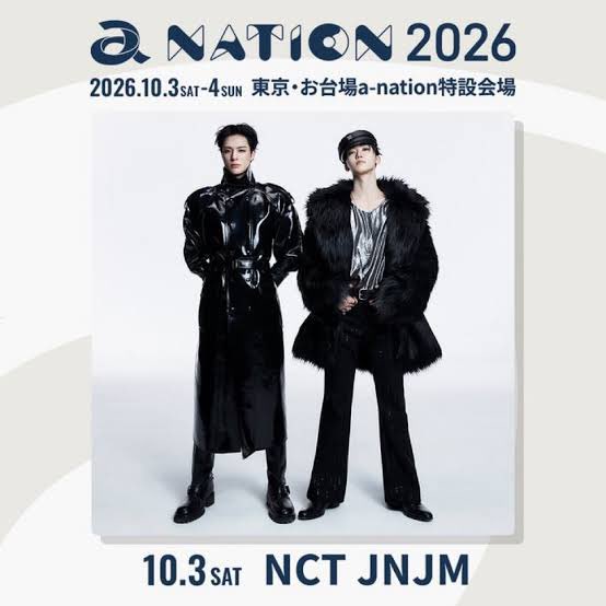 jaeminners's tweet photo. NCT JNJM is going to perform in a-nation japan 2026 today in 6 PM KST / 16:00 WIB!! you can watch it through their livestream on youtube here:

🔗 https://t.co/uf7x4GzLr1 https://t.co/E4xjaH1geJ