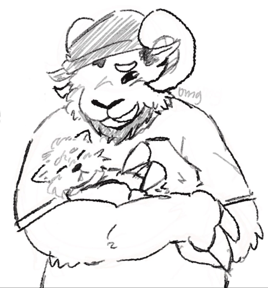 amethyststars_'s tweet photo. Some more Rene drawing (featuring Carl this time) https://t.co/CncwM7zRTU