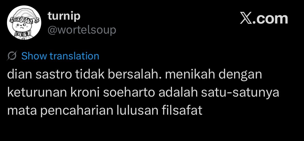 heywannaknoww's tweet photo. lulusan filsafat lagi aje. https://t.co/d677rq1vHu