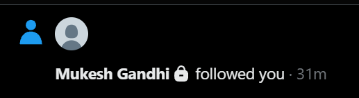 kikisknees's tweet photo. >look at notifications
>200 "people" followed me
>look at their profiles
>alot/all are locked profiles
>they all follow far more than follow them (1000/1)
>they have names like "Mukesh Gandhi"
>they'll soon all unfollow me
>this tells the algo I'm a bad boy
>mute and block 150 of them by hand
>this tells the algo they unfollowed me
>algo thinks I'm a bad boy