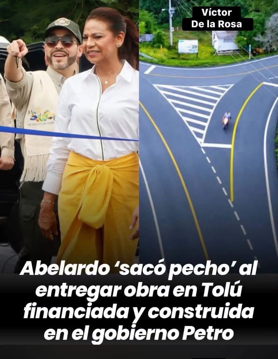 AlejitaS22's tweet photo. Jajjajaj @ABDELAESPRIELLA  hizo carretera en  mes y medio pobre payaso . Gracias @petrogustavo 🫶🏼 https://t.co/ZLv3bT8baB
