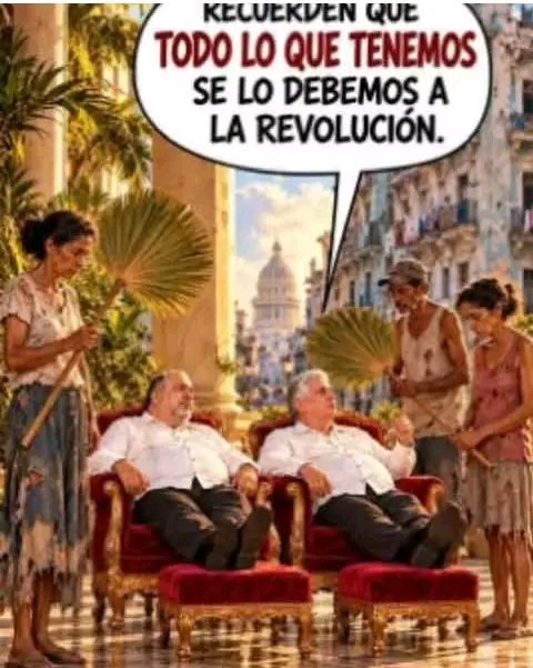 cubanolibre48's tweet photo. Si, su majestad! El hambre, la miseria y la represión se lo debemos a la revolución! #Cuba https://t.co/Q4X2HoL5qj