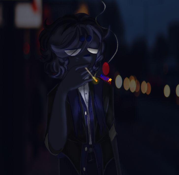 JustNyx24's tweet photo. Realized I never posted this one's finished product 

Fanart for @acehowler 

#art #sketch #coloredsketch https://t.co/YXLafFjcKO