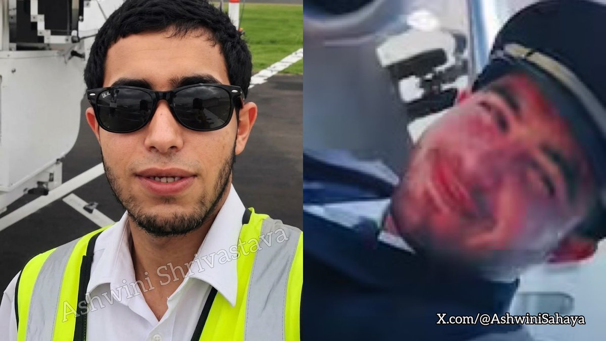 AshwiniSahaya's tweet photo. BIG | Omani Terrorist co-pilot Hamam Al Hamami, who attacked Captain Smit Machchhar and attempted to crash a Flydubai flight into Israel, has been identified.

He was reportedly barred from flying by Oman’s national airline over suspected radicalisation, but was later hired by Flydubai.