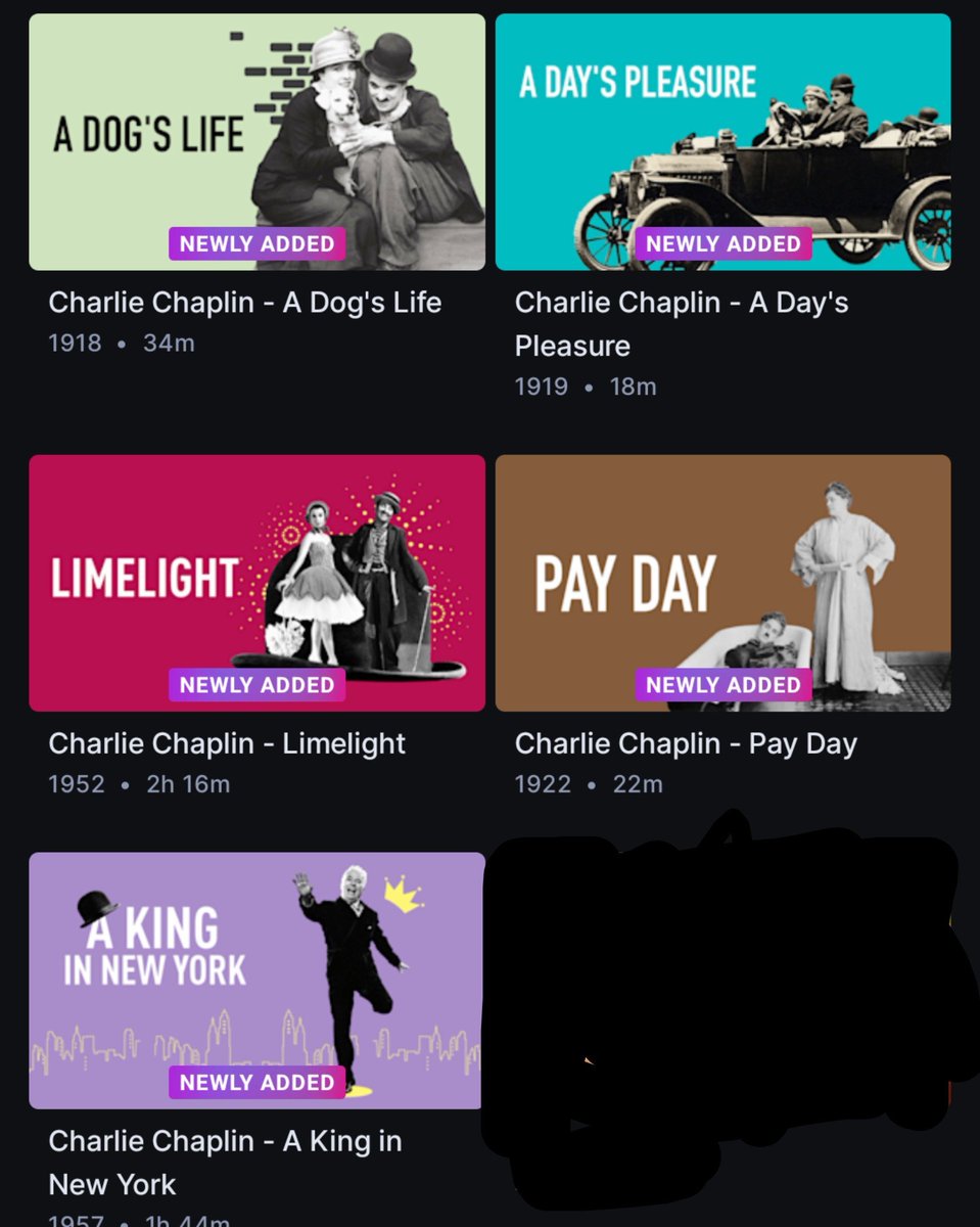 CinemaRareIN's tweet photo. . @JioHotstar just added a collection of iconic Charlie Chaplin classics to their library. https://t.co/nujs6WtM57