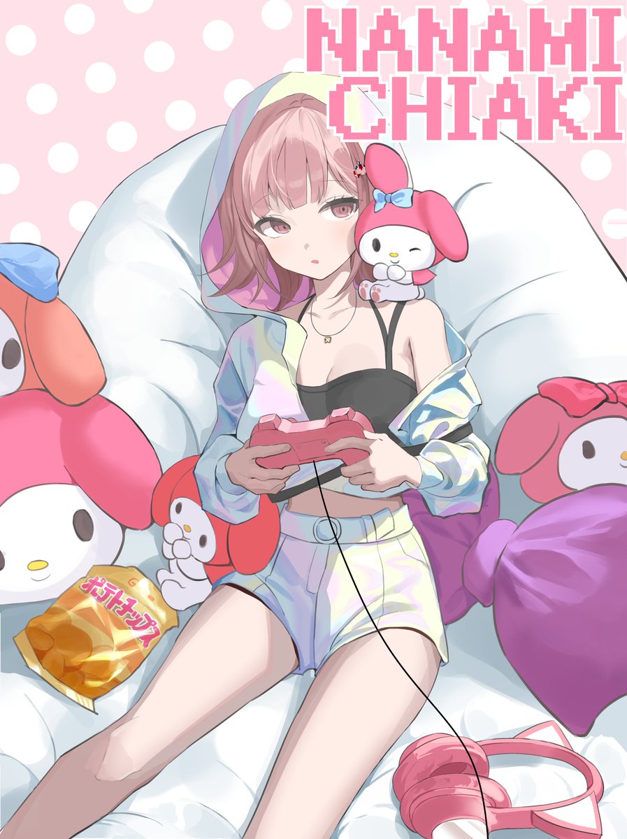 puree_ee's tweet photo. #단간론파 #ダンガンロンパ #danganronpa 나나미🎮 https://t.co/vLojC15VS3
