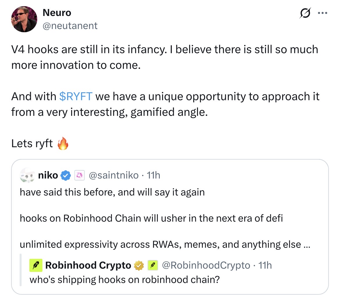 Loftycu's tweet photo. @longbowlend @Hookrfun @RYFTCORP the project that’s going to change the whole sector https://t.co/zqsS9r5bpK