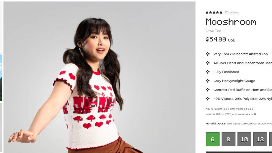 yinisstupid's tweet photo. why minecraft merch lowk fire https://t.co/HtjHynVxUI