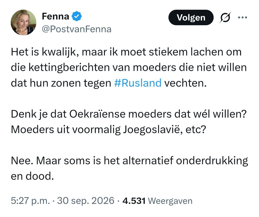 EelcoHoecke's tweet photo. ik begin de actie #FennanaarhetFront! https://t.co/hywoylotno