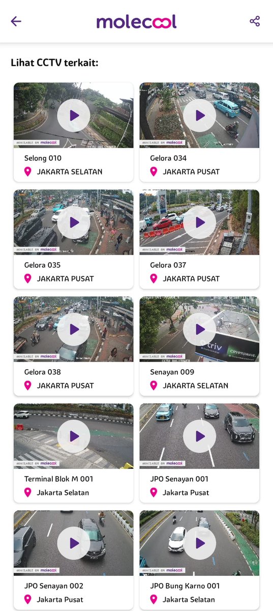 molecool_id's tweet photo. Musik, Game &amp; Seni: 4 Event Hits di Jakarta Hari Ini!

Cek lalu lintas terkini via Molecool Live CCTV dan hati-hati di jalan!
#EventJakarta #Molecool #TemanDiJalan
https://t.co/N6GcJOuiY8 https://t.co/hL3lDjb8ES