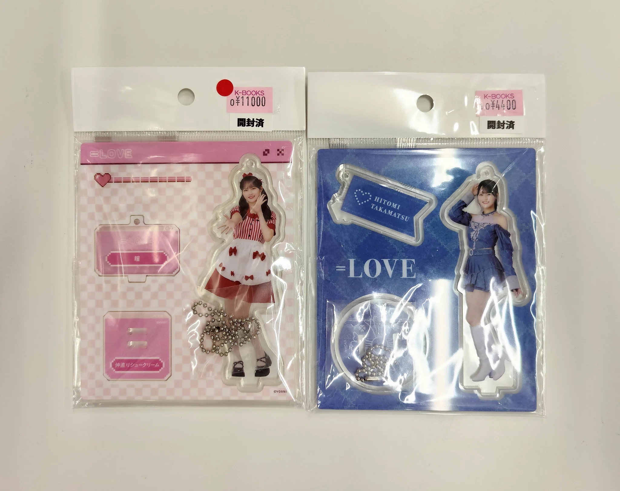 ＝LOVE イコラブ 髙松瞳 仲直りシュークリーム アクリルスタンド K-BOOKS アイドル館2階 女性アイドルフロア KAWAII LAB