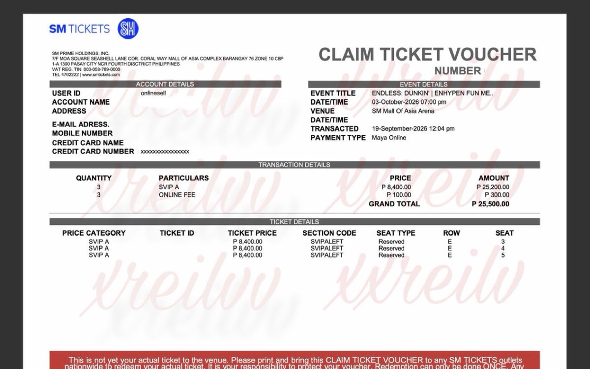 xreilvv's tweet photo. wts Ifb

enhypen dunkin funmeet in manila

(2) svip A row E!
= 10k 
— payo: will claim later pagpunta ko ng moa! 
— with all inclu
#DunkinPH_ENDLESS #ENDLESSFunMeet https://t.co/qxyUo2sG44