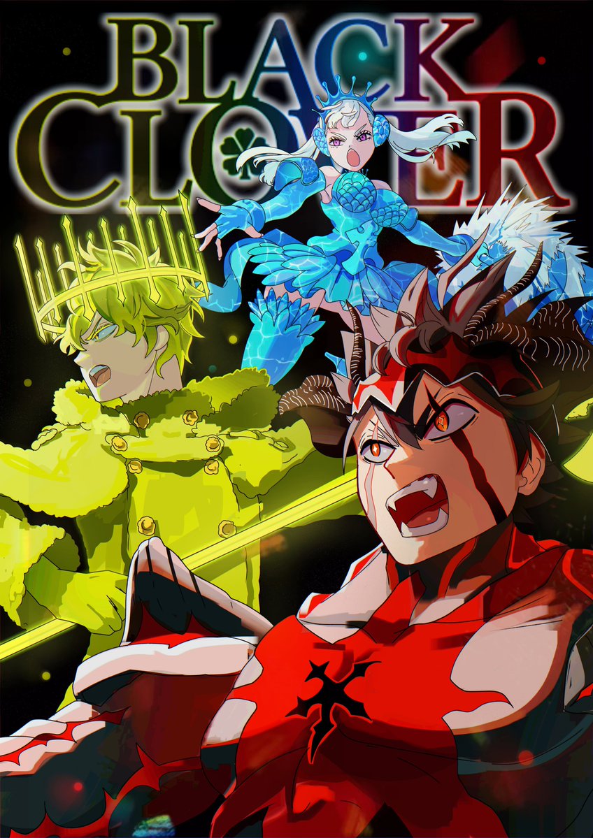 MitanaArtworks's tweet photo. BLACK CLOVER IS TODAY RAGH! https://t.co/G77MO0YldS
