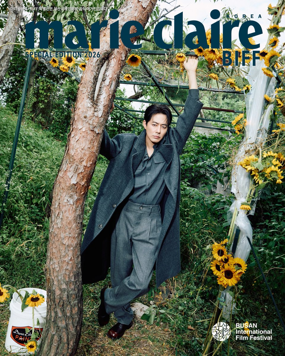 JoInSungPH's tweet photo. Marie Claire Busan International Film Festival BIFF Edition is revealing this year's cover star, actor #ZoInSung.
From *#Humint* to *#Hope*, and #PossibleLove*, actor Zo In Sung has shown a new face every time while traversing the distinct cinematic worlds of directors Ryoo Seung-wan, Na Hong-jin, and Lee Chang-dong.
https://t.co/KSU6hVA86x
#joinsung #조인성